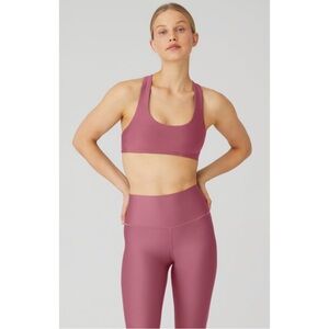 Alo Yoga Advantage Sports Bra Size S in Mars Clay